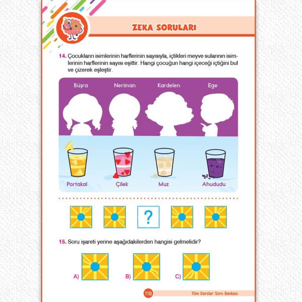 2.Sınıf TümDersler Yeni Nesil Soru Bankası İçerik 06 2. Sınıf Tüm Dersler Yeni Nesil Soru Bankası - Görsel 6