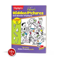 Favori Hidden Pictures Arkadaşlık Puzzle (Tek Kitap)