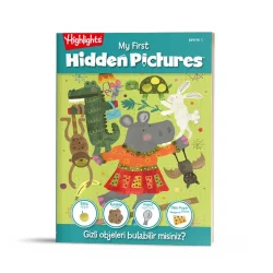 My First Hidden Pictures 1.Seviye Benim İlk Gizli Resimlerim (Tek Kitap)