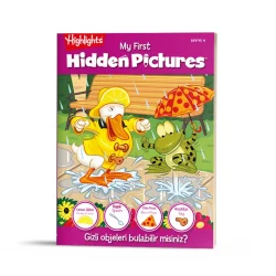 My First Hidden Pictures 4.Seviye Benim İlk Gizli Resimlerim (Tek Kitap)