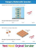 2. Sınıf Zihin Çalıştıran Eğlenceli Kanguru Matematik Soruları - Görsel 3