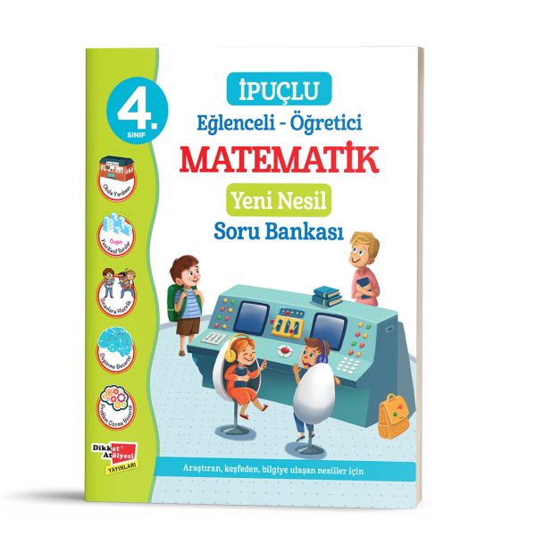 4. Sınıf İpuçlu Matematik Yeni Nesil Soru Bankası 4. Sınıf İpuçlu Matematik Yeni Nesil Soru Bankası - Görsel 1
