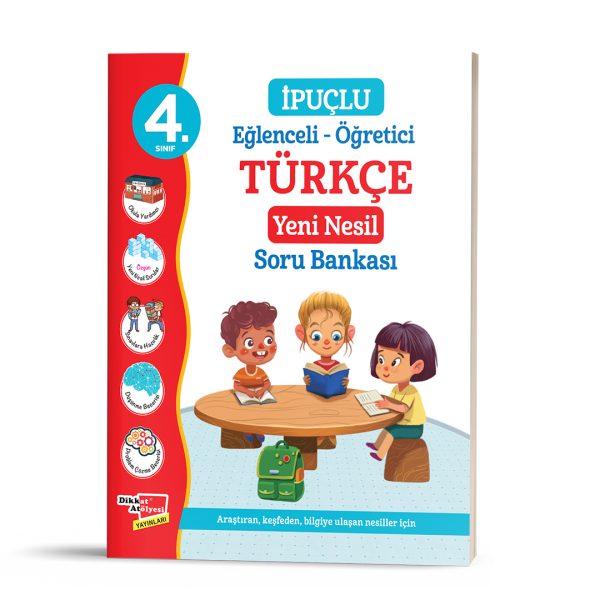 4. Sınıf İpuçlu Türkçe Yeni Nesil Soru Bankası 4. Sınıf İpuçlu Türkçe Yeni Nesil Soru Bankası - Görsel 1