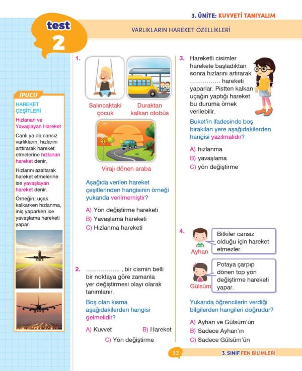 dikkat-atolyesi-3-sinif-fen-bilimleri-ipuclu-soru-bankasi5 3. Sınıf İpuçlu Fen Bilimleri Yeni Nesil Soru Bankası - Görsel 4