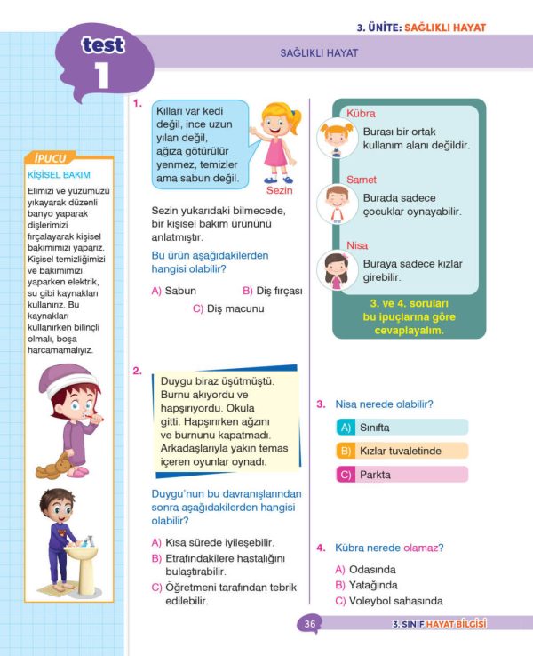 dikkat-atolyesi-3-sinif-hayat-bilgisi-ipuclu-soru-bankasi3 3. Sınıf İpuçlu Hayat Bilgisi Yeni Nesil Soru Bankası - Görsel 4