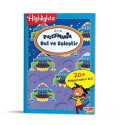 Puzzlemania Bul ve Eşleştir Etkinlik Kitabı