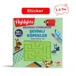 Sevimli Köpekler - Sticker Eğlenceli Etkinliklerle Hikayeli Bulmacalar
