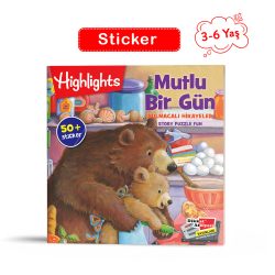Sticker Bulmacalı Hikayeler Mutlu Bir Gün