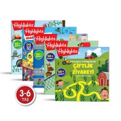 Sticker Eğlenceli Etkinliklerle Hikayeli Bulmaca 5'li Set