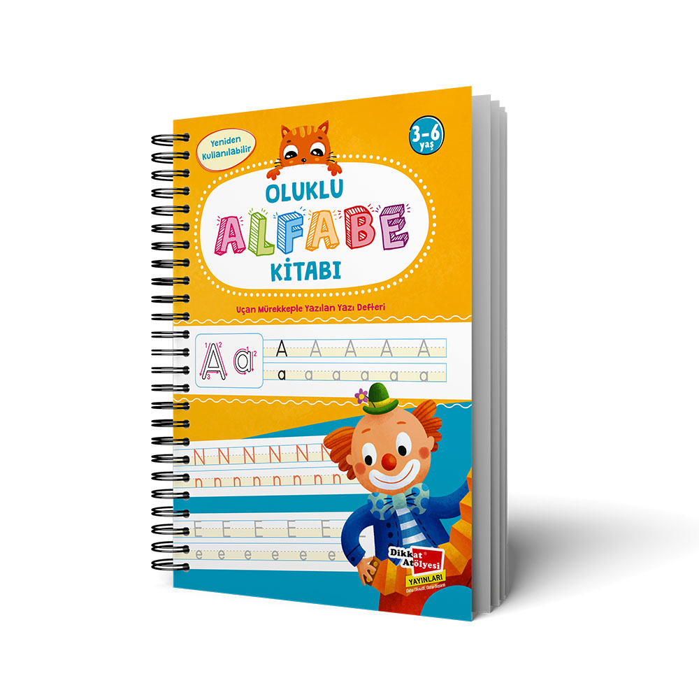 Sihirli Kalemli Oluklu Alfabe Kitabı Sihirli Kalemli Oluklu Alfabe Kitabı