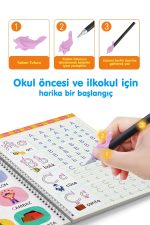 Sihirli Kalemli Oluklu Alfabe Kitabı - Görsel 2