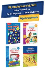 İlkokula Hazırlık Seti – Matematik, Çizgi, Alfabe ve Yazı Defteri - Görsel 2