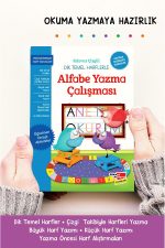 Kılavuz Çizgili Alfabe Yazma Kitabı – Çek Kopar Özellikli, Dik Temel Harfler - Görsel 2