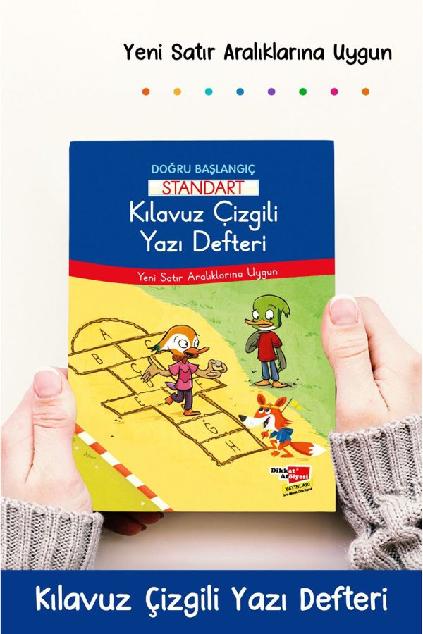 Kılavuz Çizgili Yazı Defteri-04 Kılavuz Çizgili Yazı Defteri – Doğru Başlangıç (6-9 Yaş) - Görsel 2