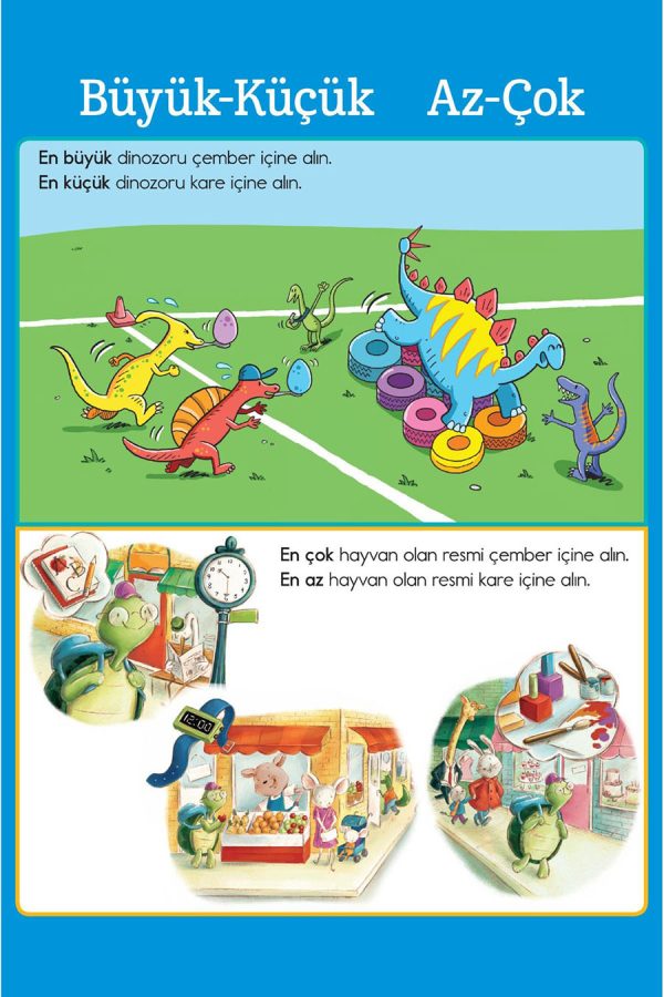 Mucit Beyinler için Matematik – 1. Sınıfa Hazırlık Serisi-iç sayfa-01 İlkokula Hazırlık Seti – Matematik, Çizgi, Alfabe ve Yazı Defteri - Görsel 5